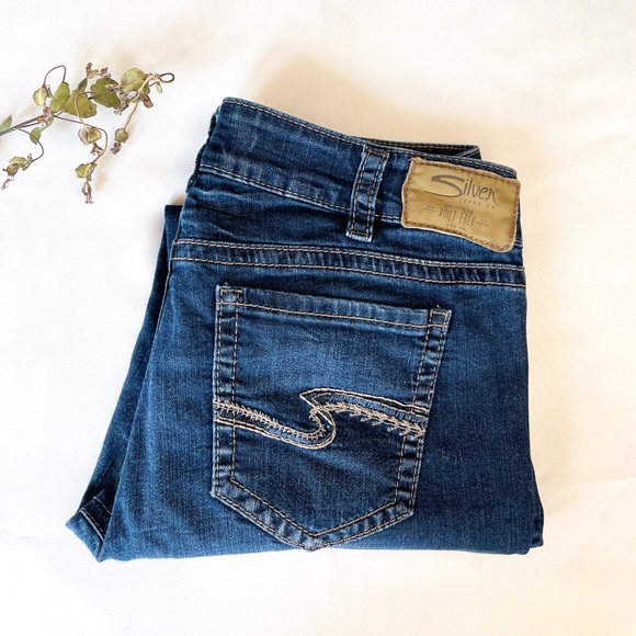 Silver Jeans Denim - 31x27 Suki Cropped Jean
